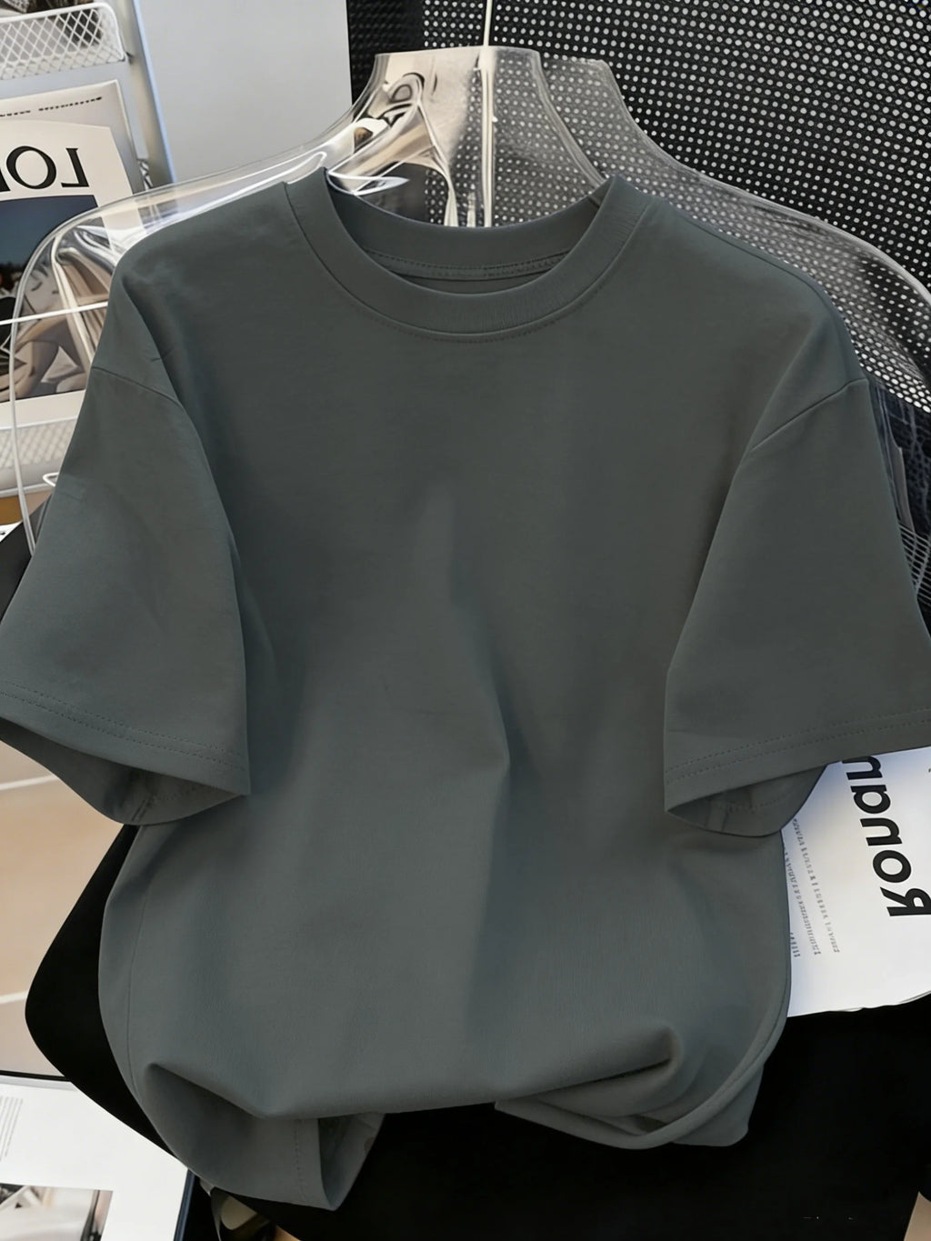 Solid Beach Summer T-Shirt For Man 21 Color S-3XL Cotton Short Sleeve All-Match Basics Street Streetwear Soft Breathable Clothes