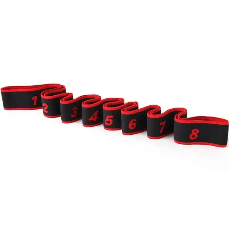 Yoga Belt Professional Gymnastics Supplies Stretch Resistance Band Indoor Gym Elastic Fitness Training Equipment