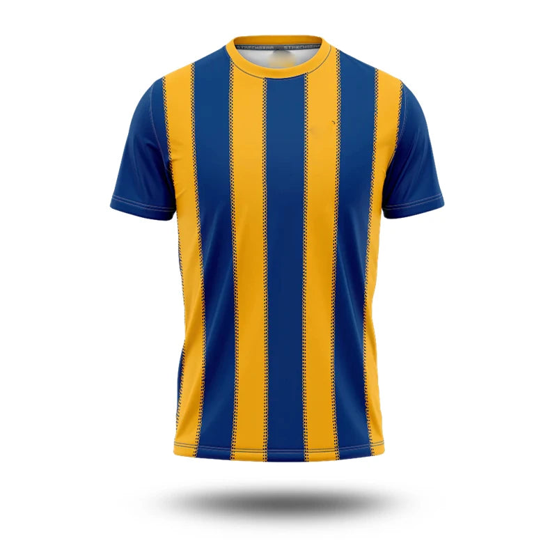 France Flag T-shirt For Men Simple Stripe 3D Print Short Sleeve T Shirts Football Jersey Comfortable Breathable Sport T Top