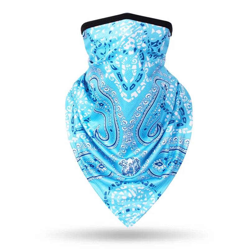 Sports Scarf for Cycling, Cooling Face Mask, Windproof Neck Gaiter, UV Protection Scarf for Beach, Fashion Bandana for Men Women
