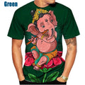 Hindu Ganesha 3D Print T-Shirts Men Women Fashion Streetwear Short Sleeve T Shirt Oversized Harajuku Male Tees Tops Man Clothing