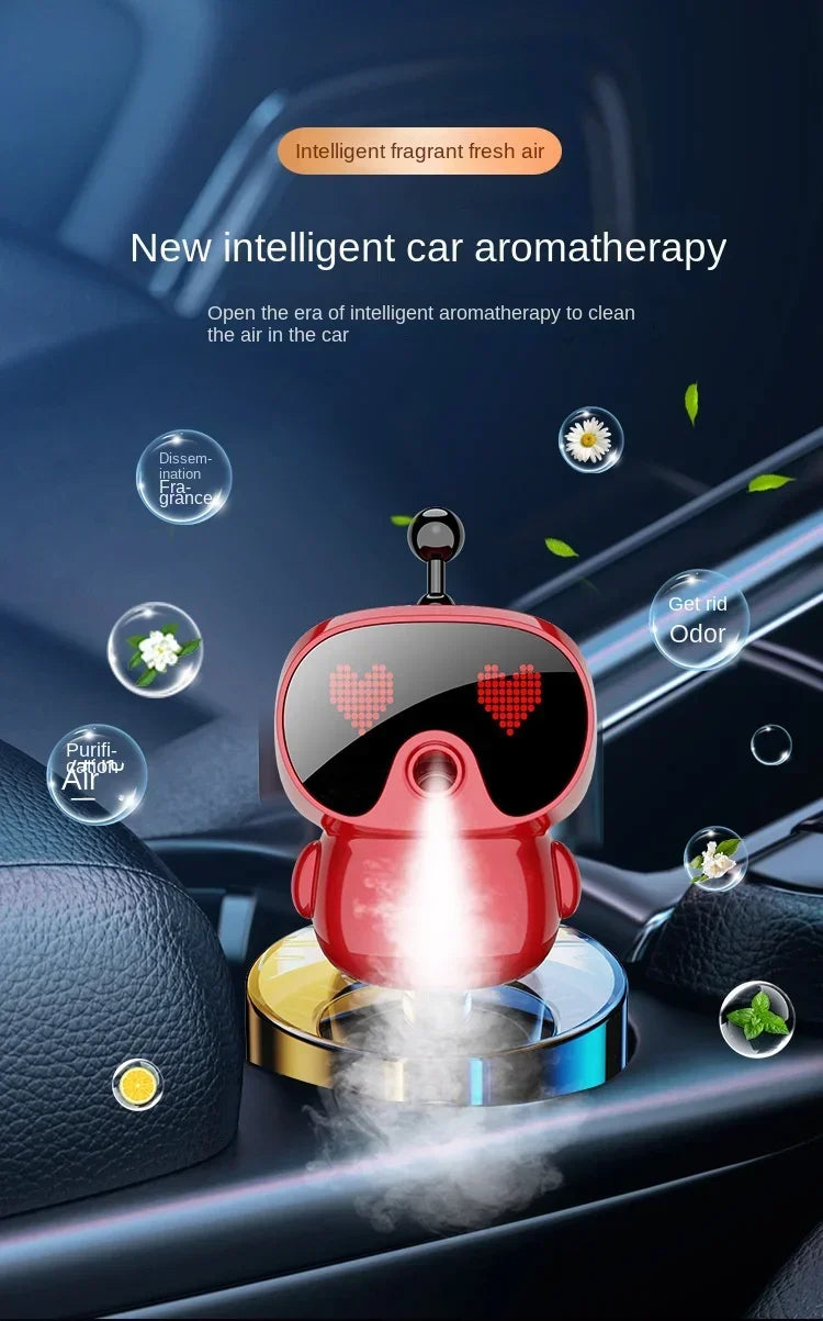 New Car Fragrance Robot Intelligent Aromatherapy Machine Car Perfume Seat High-end Air Purification Aromatherapy Deodorant
