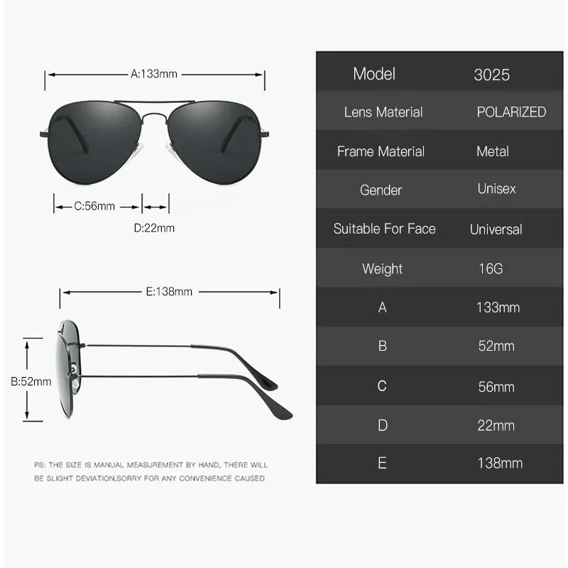 Luxury Men's Polarized Sunglasses Brand Designer Square Women Men Vintage Driving Cycling Glasses UV400 Male Eyewear SunGlasses