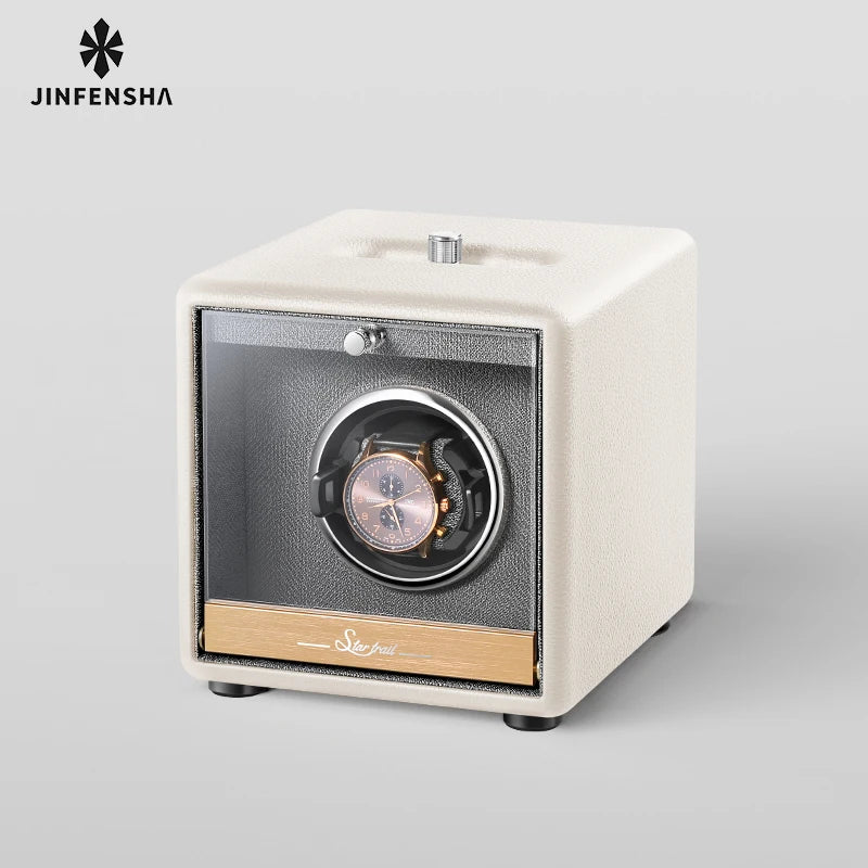 Winder Watch Organizer Storage Box Rotator Mechanical Watch Automatic Luxury Box Safe Deposit Boxes Shaker Display Gifts
