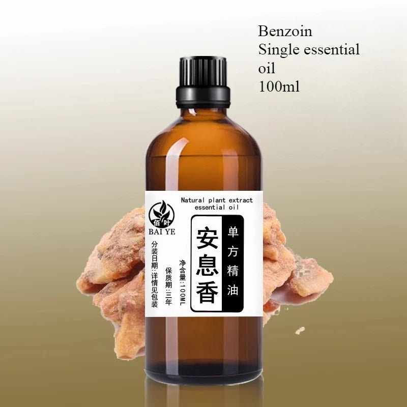 10ml Natural Extract Single Formula Benzoin Essential Oil Aromatherapy/long-lasting fragrance/invigorating spirit bedroom office