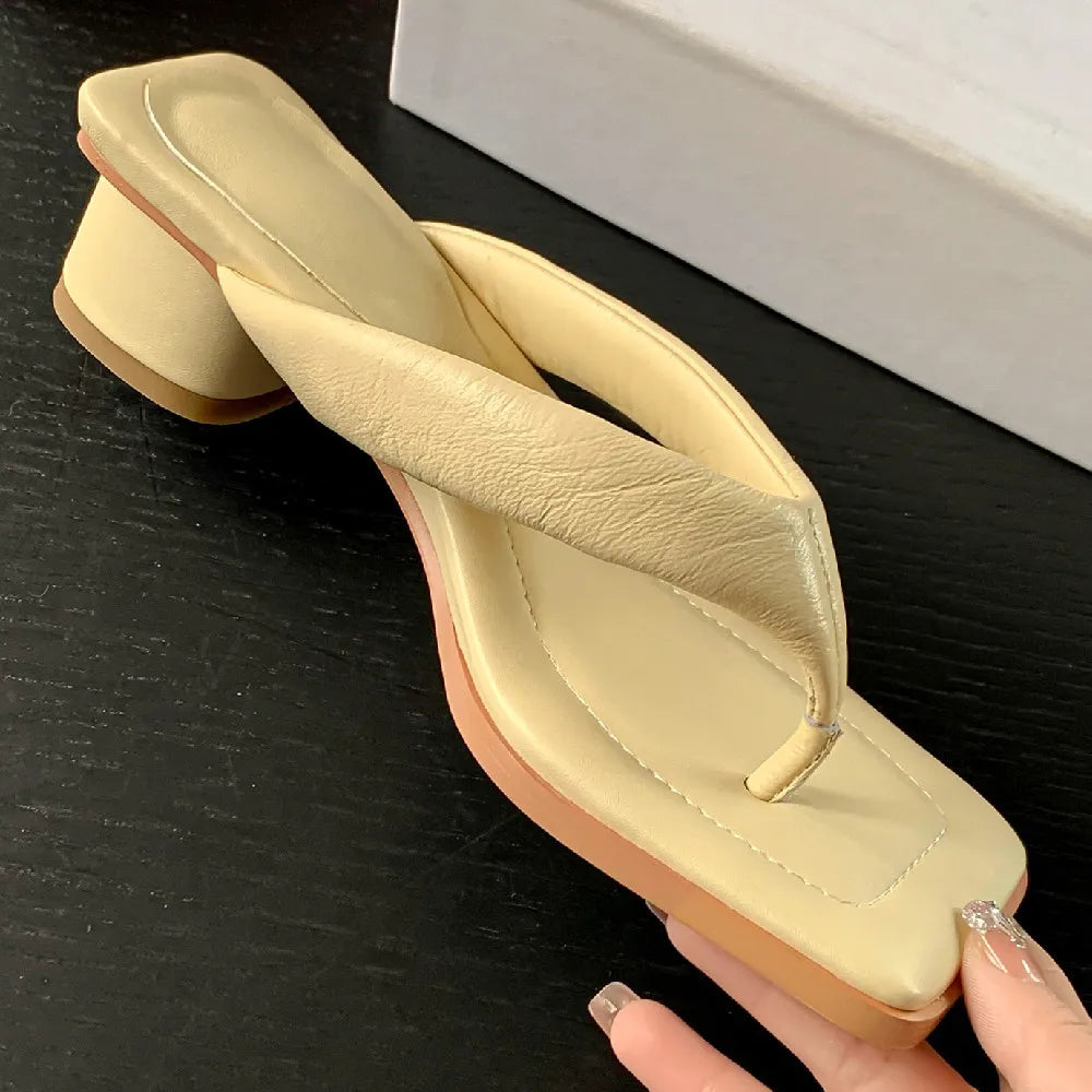 Women's flip-dlop slides sheepskin soft comfortable casual female outdoor beach holidays sandals summer shoes for women slippers