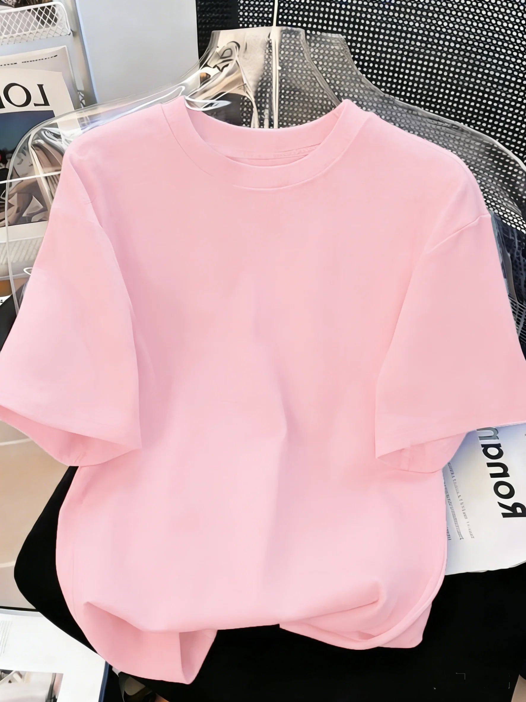 Solid Beach Summer T-Shirt For Man 21 Color S-3XL Cotton Short Sleeve All-Match Basics Street Streetwear Soft Breathable Clothes