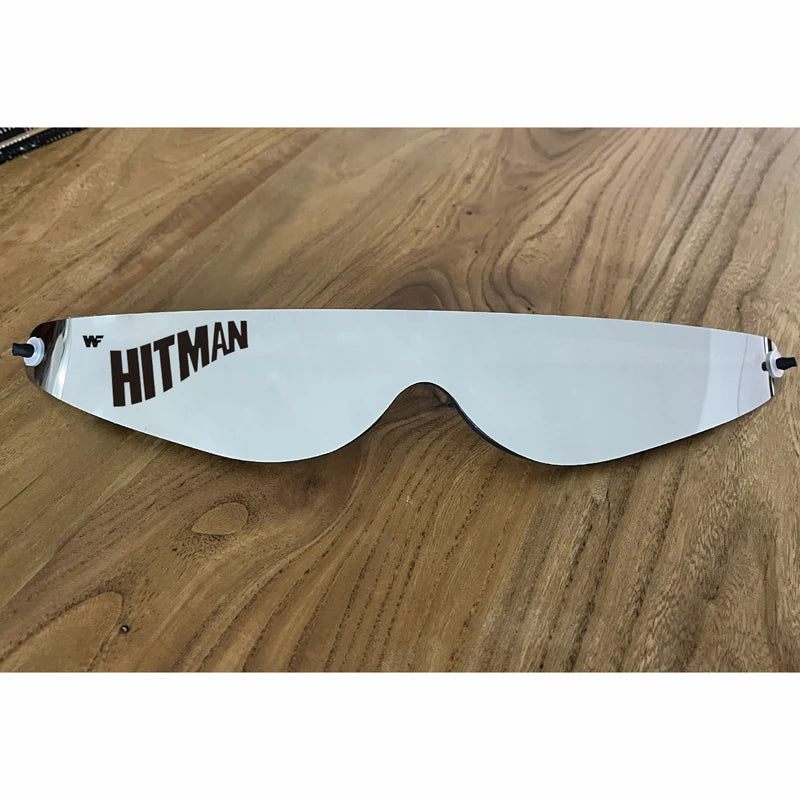 Licensed Vintage Bret Hart Hitman Hart Wrap Around Shades Sunglasses  New Motorcycle glasses