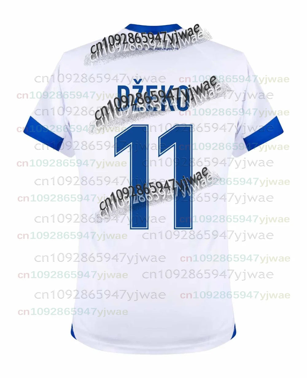 2026 Bosnia And Herzegovina Men's Sports Jersey Crew Neck T-shirt Quick Dry Breathable Football Training Shirt Sportswear Tops