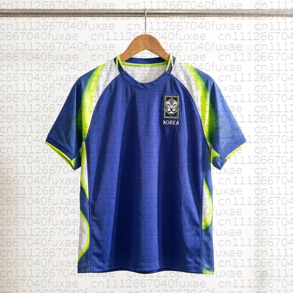 2026 South Korea National Team Away Jersey 2026 Purple Floral Football Shirt Player Version Soccer Uniform Family Matching Tops
