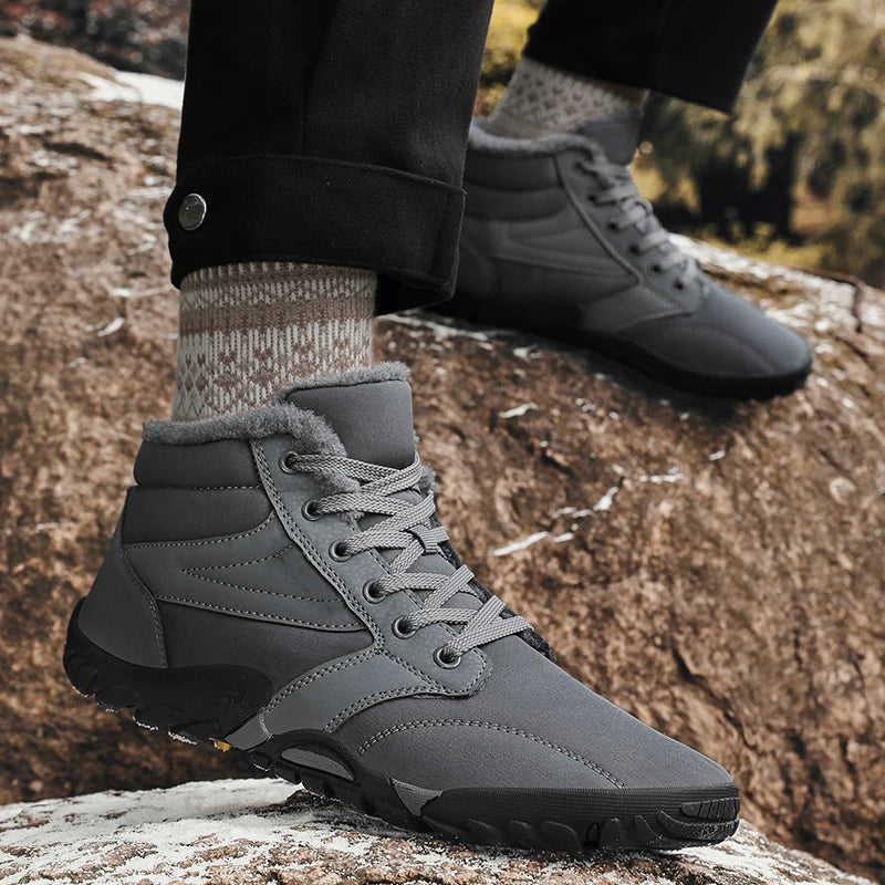 Men Hiking Shoes With Wide Toe Provide Enough Space For Feet Anti Slip Unlocks The Freedom To Wear In The Mountains And Leisure