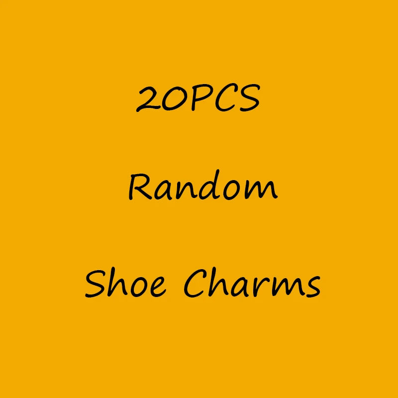 20/30/50/100pcs Random Shoe Charms Cute Cartoon Animal Pink Shoe Accessories Clips Decorations Pin Duck Frog Jeans Set Pendant