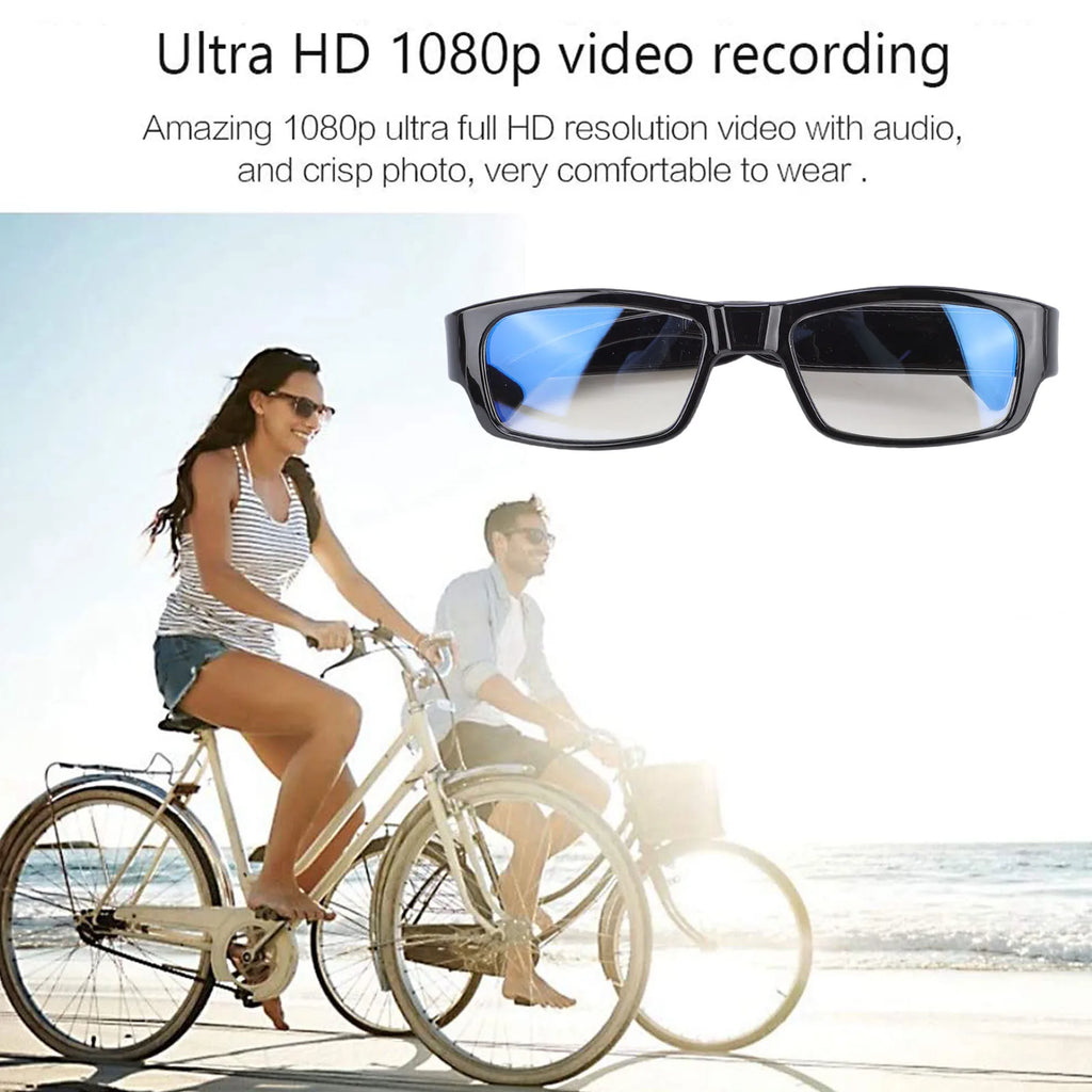 16:9 Camera Glasses Sports Action  Cycling Glasses Camera 1080P HD Video Recording Photos Taking for Outdoor Activities