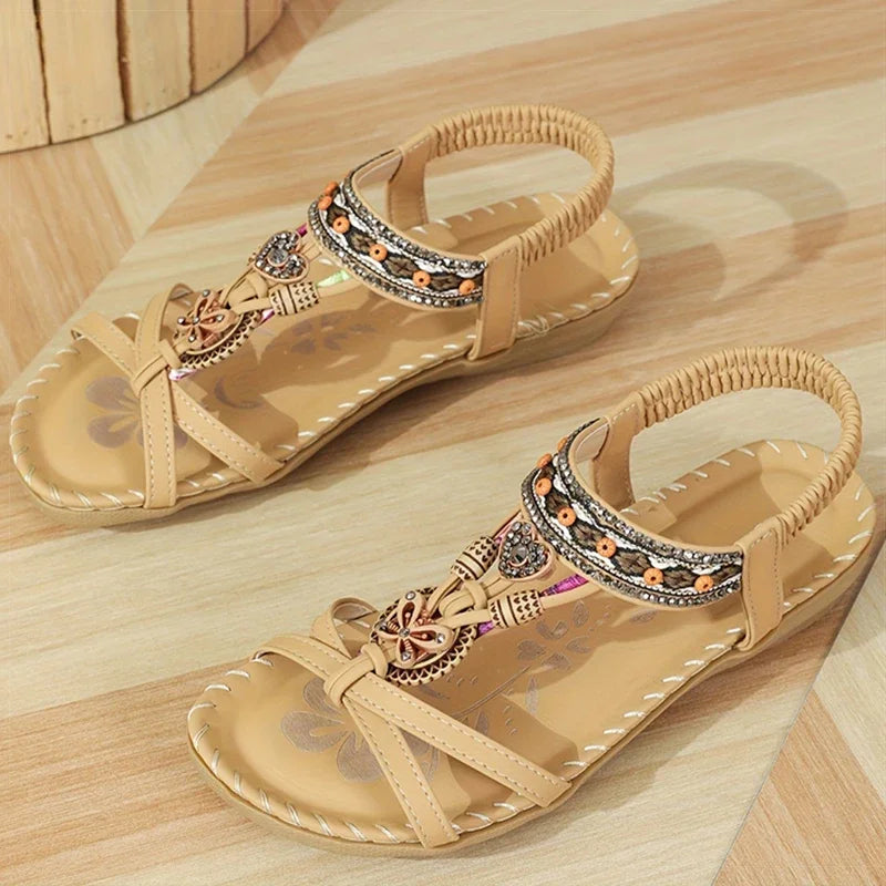 2025 New Women's Sandals Summer Sandals for Shoes Woman Colorful Beach Sandalias De Mujer Non-Slip Summer Footwear Women Mujer