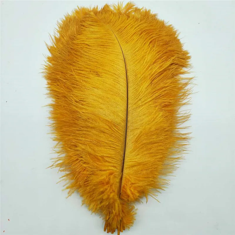 50pcs/lot Elegant Ostrich Feather 35-40cm 14-16inch Feathers for Crafts Wedding Party Supplies Carnival Dancer Decoration Plumes