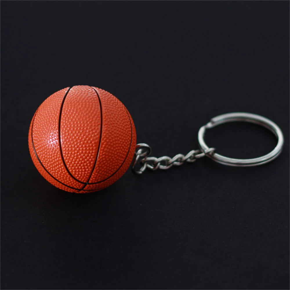 Volleyball Car Accessories Car Pendant Soccer Fun Keychains Key Ring Ball KeyChain Key Holder Bag Pendant