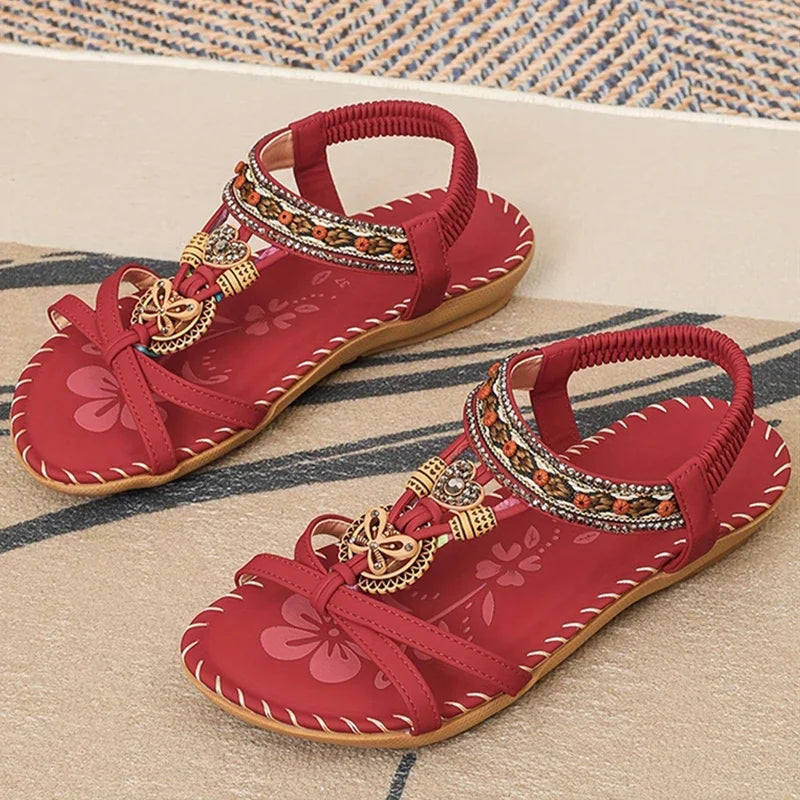 2025 New Women's Sandals Summer Sandals for Shoes Woman Colorful Beach Sandalias De Mujer Non-Slip Summer Footwear Women Mujer