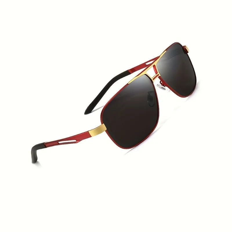 1PCS Unisex Retro Pilot Sunglasses, classic style for daily wear, parties and gifts.