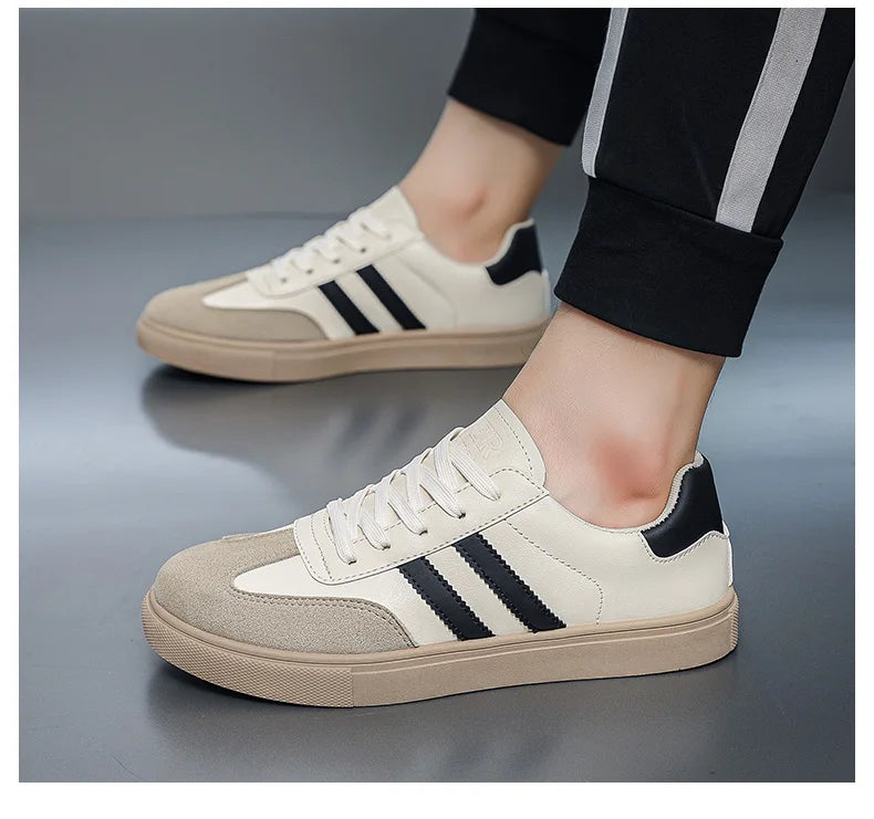 Hot Sale Casual Sneakers Men Classic Design Skateboard Shoes Man Comfy Low-cut Flat Sneakers Outdoor Non-slip Men's Sports Shoes