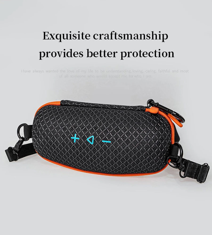 for JBL FLIP 7 Portable Speaker Bag Flip7 Sound Permeable Bag Outdoors Travel Carrying Transparent Case