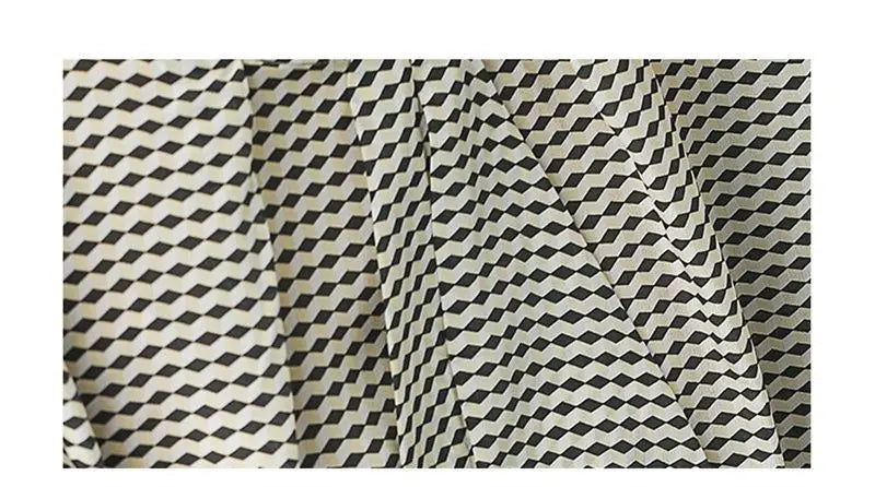 Striped Chiffon Shirt  Women Short-sleeved Fashionable Loose French Chic Feminine Belly Covering Top