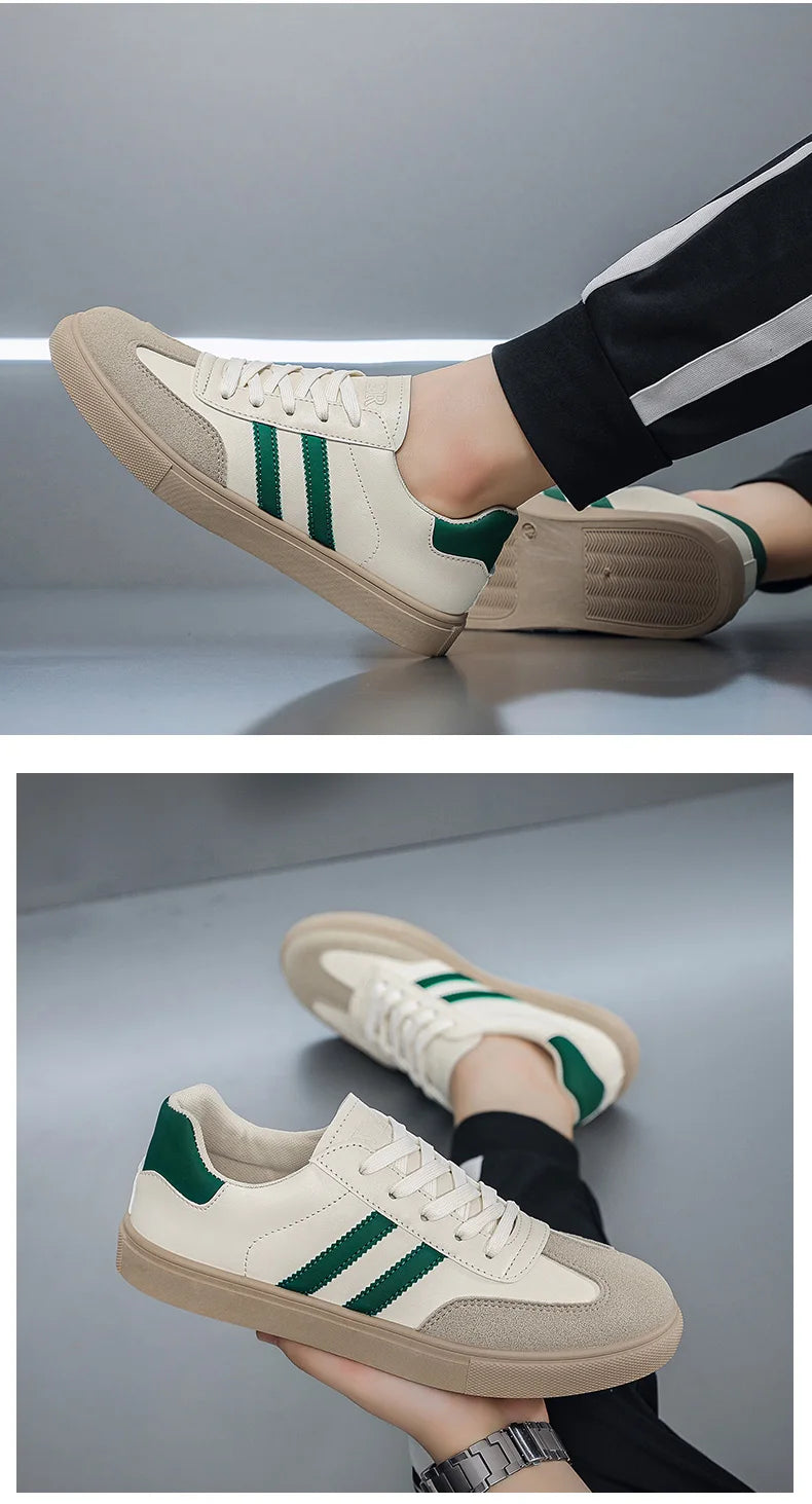 Hot Sale Casual Sneakers Men Classic Design Skateboard Shoes Man Comfy Low-cut Flat Sneakers Outdoor Non-slip Men's Sports Shoes