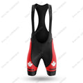 2024 Canada National Team Cycling Jersey Set Summer Maple Leaf Clothing Road Bike Shirts Suit Bicycle bib Shorts MTB Ropa