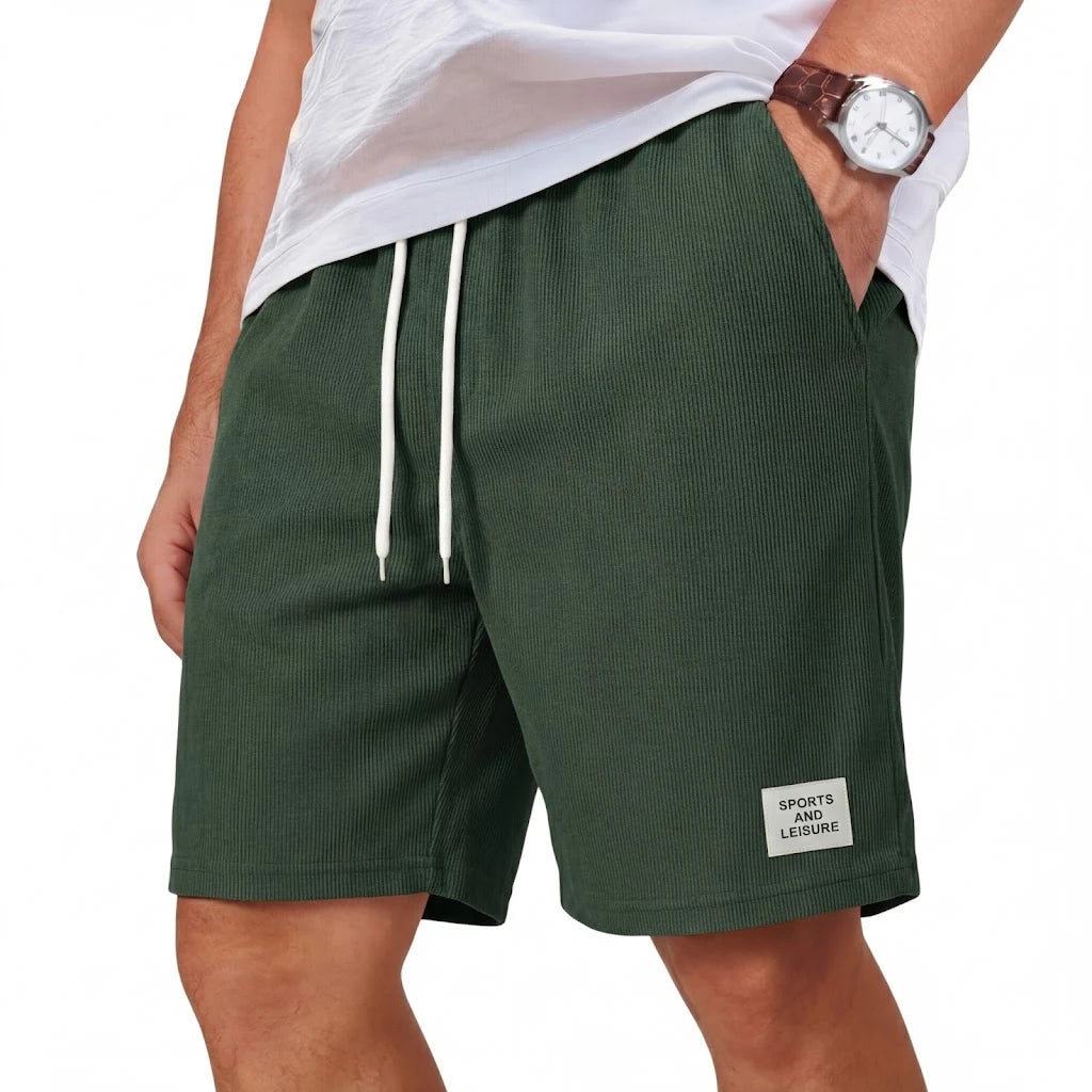 Korean Mens Loose Short Pants Casual Baggy Pant Man Summer Short Lightweight Beach Work Short Pants for Men Gym Man Twill Shorts