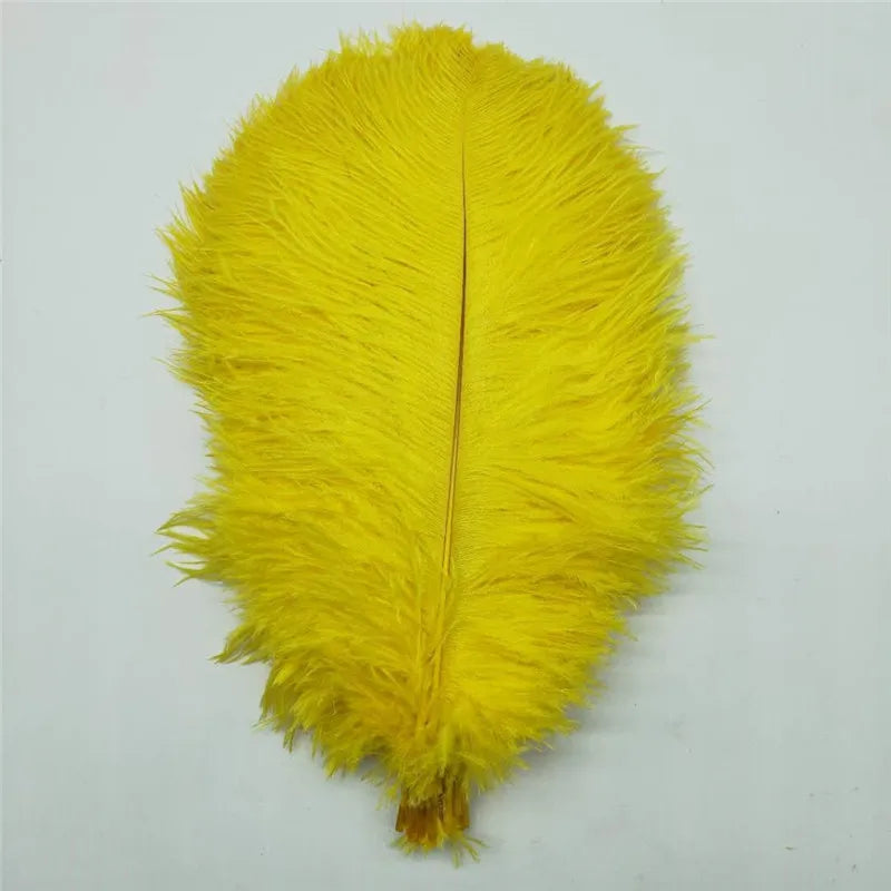 50pcs/lot Elegant Ostrich Feather 35-40cm 14-16inch Feathers for Crafts Wedding Party Supplies Carnival Dancer Decoration Plumes
