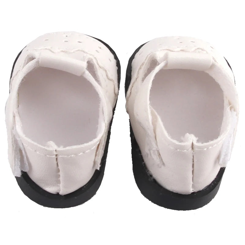 5.5cm Lovely Bow Doll Shoes For 14 Inch American& EXO Doll 1/6 New Mini Shoes Boots Accessories For 32-33 Russia DIY Doll,Nancy